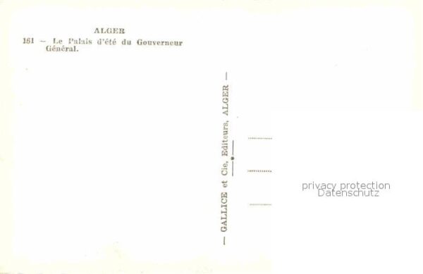 Alger Algerien Palais d_ete du Gouverneur General – Bild 2