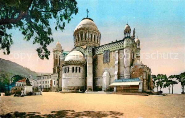 Alger Algerien Basilique Notre Dame d_Afrique