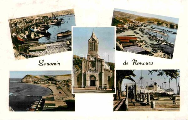 Nemours Algerie Panorama Port Cote Eglise
