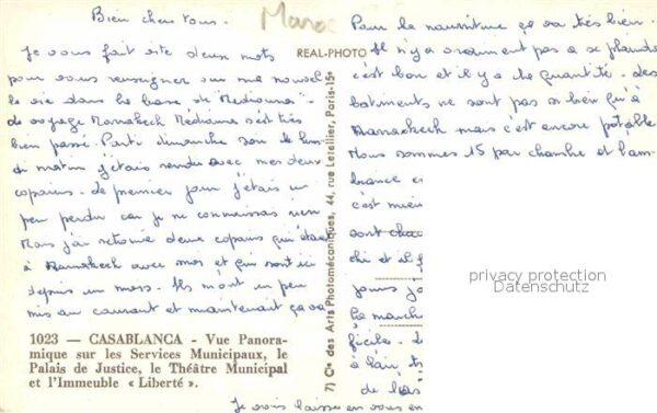 Casablanca Servies Municipaux Palais de Justice Th – Bild 2