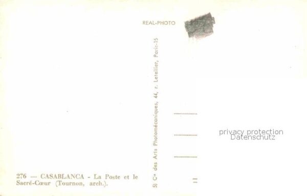 Casablanca La Poste et le Sacre Coeur – Bild 2