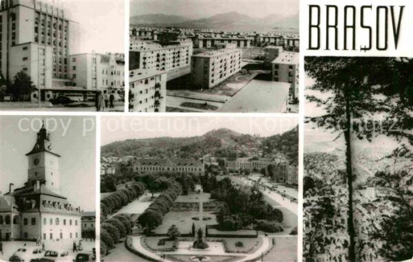 Brasso Brasov Kronstadt Teilansichten