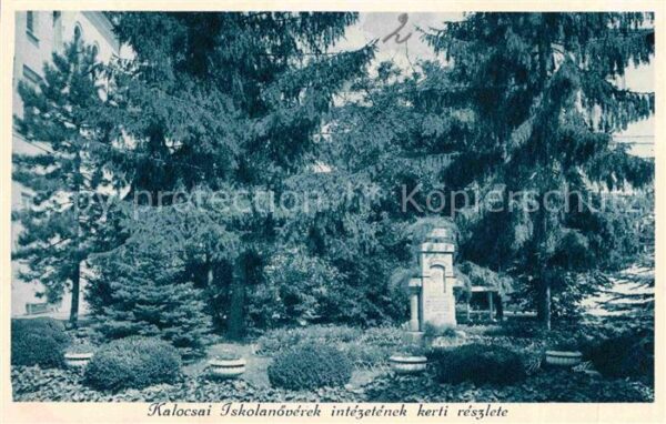 Kalocsa Iskolanöverek intezetenek kerti reszlet