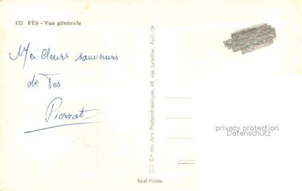 Fes Fez Maroc Vue generale – Bild 2