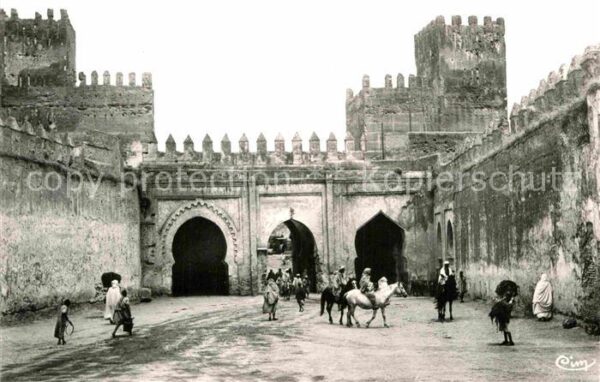Fes Fez Maroc Porte de Bab Ftouh