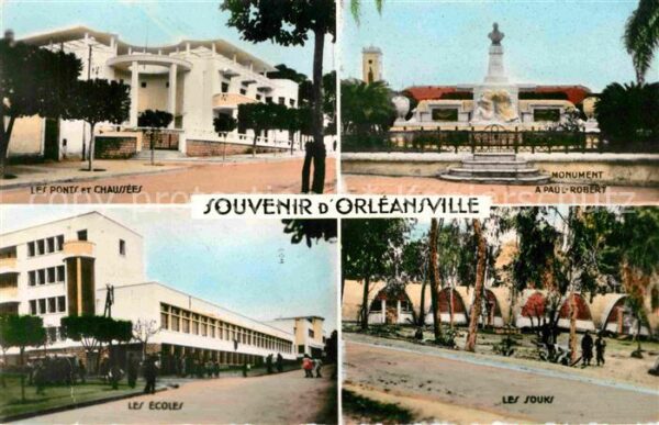 Orleansville Les Ponts et Chaussees Monument a Paul