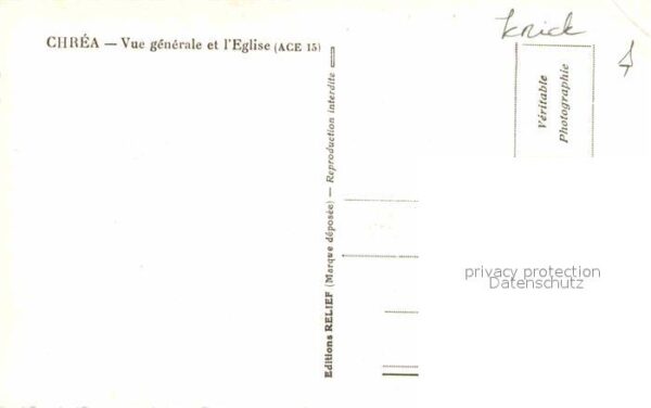 Chrea Vue generale et l'Eglise – Bild 2