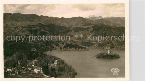 Bled Fliegeraufnahme