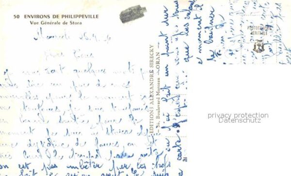 Philippeville Algerien Vue generale de Stora – Bild 2