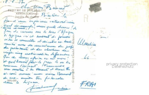 Azrou Marokko Jardin du cloitre – Bild 2
