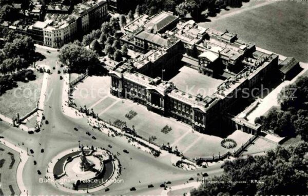 London Buckingham Palace aerial view