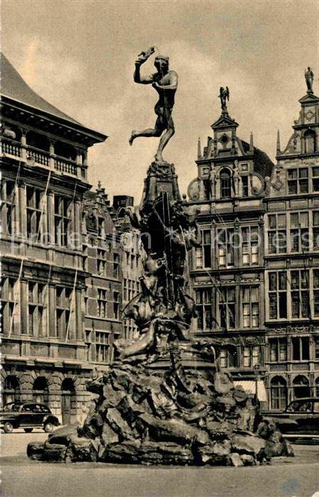 Anvers Antwerpen Monument de Brabo