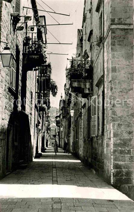 Dubrovnik Ragusa Gasse Altstadt