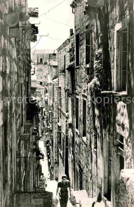 Dubrovnik Ragusa Gasse Altstadt