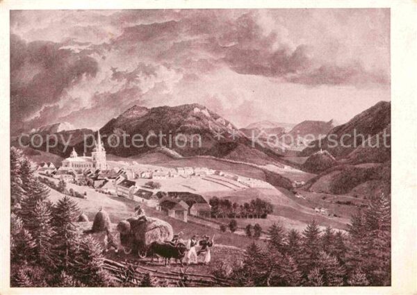 Mariazell Steiermark Künstlerkarte Bild 18 Offizielle Bildpo