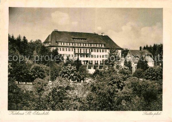 Freudenstadt Kurhaus St Elisabeth Luftkurort im Schw