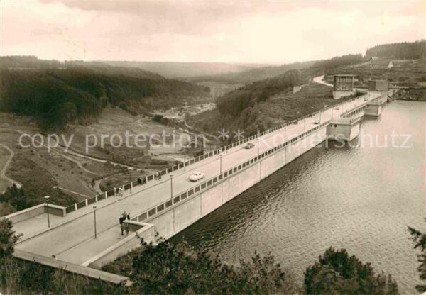 Rappbodetalsperre Sperrmauer Stausee