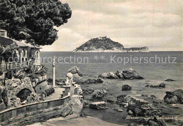 ALASSIO Savona Liguria IT Gallinara Island Riviera dei Fiori