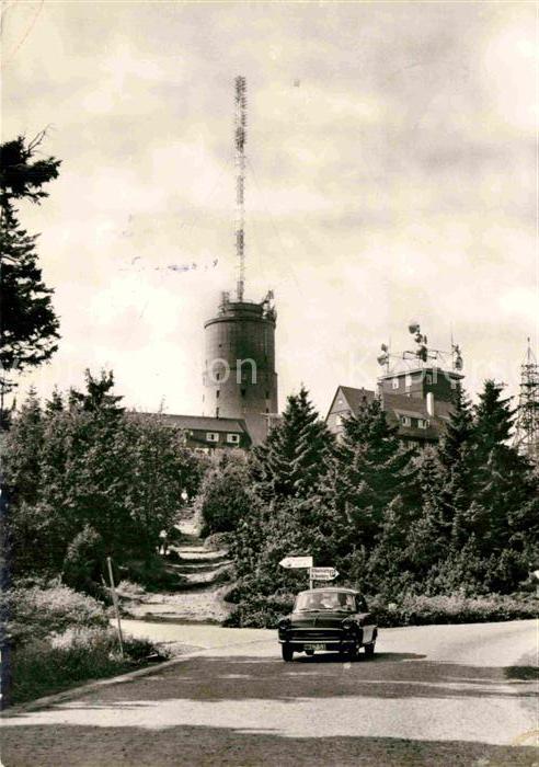 Grosser Inselsberg Berggaststätte Sender