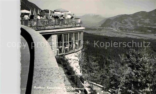 Kanzelkehre Tirol Rasthaus an der Achenseestrasse Fernsic