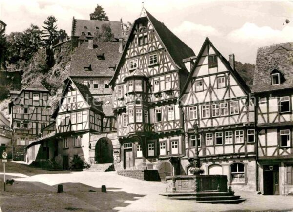 Miltenberg Main Historischer Marktplatz 15. Jhdt. Fachw