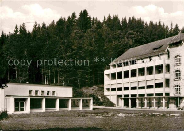 Luisenheim Rehaklinik Malsburg-Marzell K Sanatorium Friedrichsheim Luisenheim