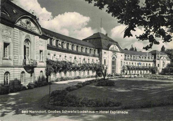 Bad Nenndorf Grosses Schwefelbadehaus Hotel Esplanad
