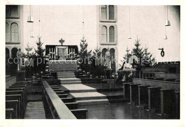 Bredeney Kirche im Weihnachtsschmuck Mutterhaus