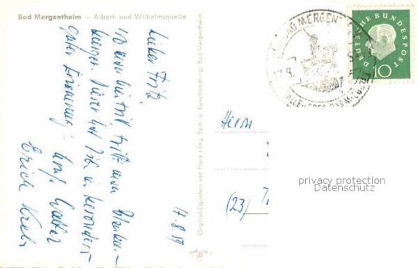 Bad Mergentheim Albert-und Wilhelmsquelle – Bild 2