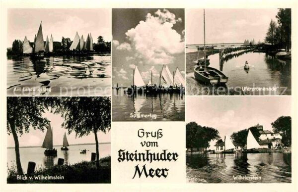 Steinhuder Meer Landungssteg Wilhelmstein Ufernpromenad