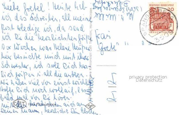 Spangenberg Hessen Schloss Schule Liebenbachbrunnen Marktp – Bild 2