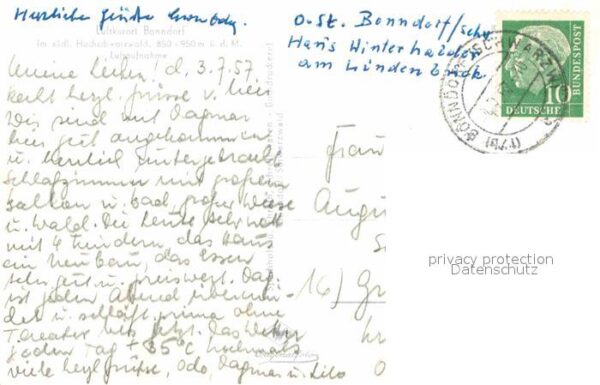 Bonndorf Schwarzwald Fliegeraufnahme – Bild 2
