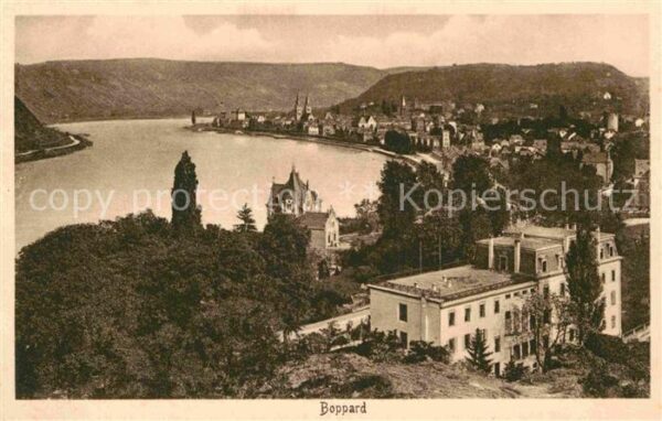 Boppard Rhein Panorama