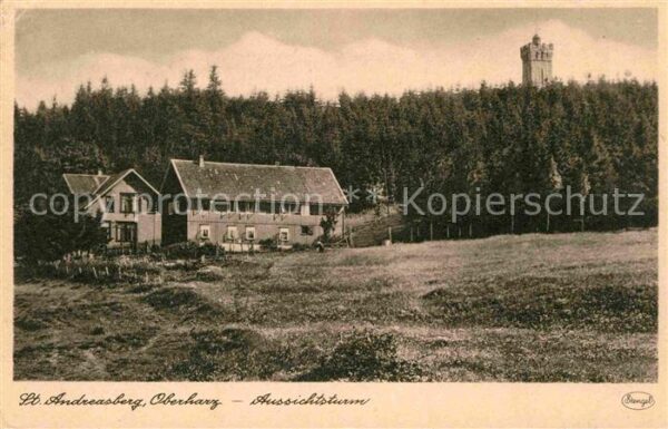 St Andreasberg Harz Aussichtsturm