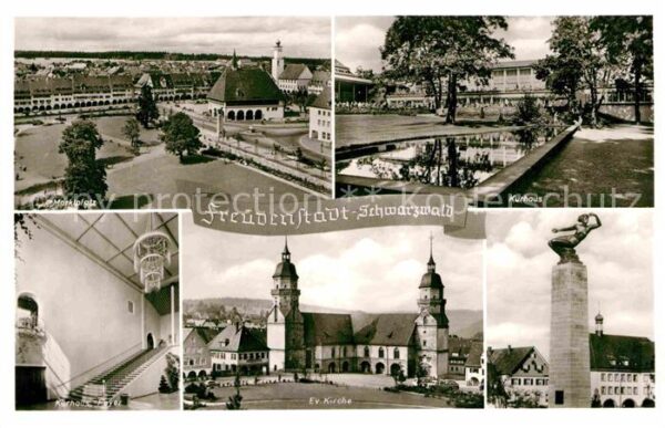 Freudenstadt %ma Kurhaus Foyer Evangelische Kirche D