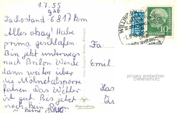 Willingen Sauerland Blick vom Preis Teilansicht Strycktal B – Bild 2