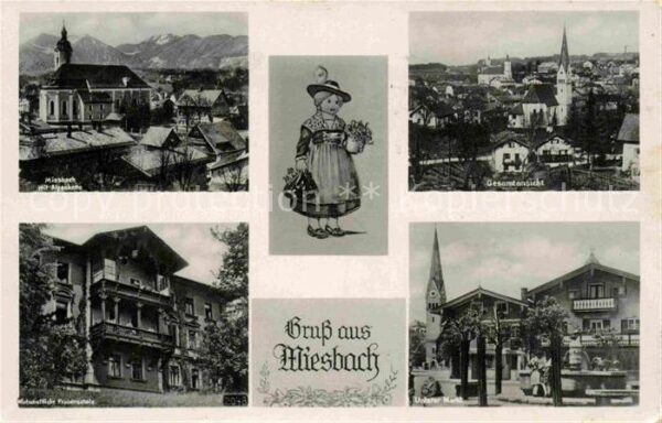 Miesbach Alpenkette Wirtschaftliche Frauenschule