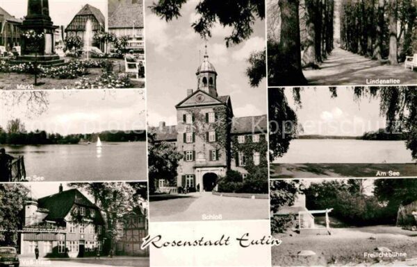 Eutin Marktplatz Am See Freilichtbühne Linden