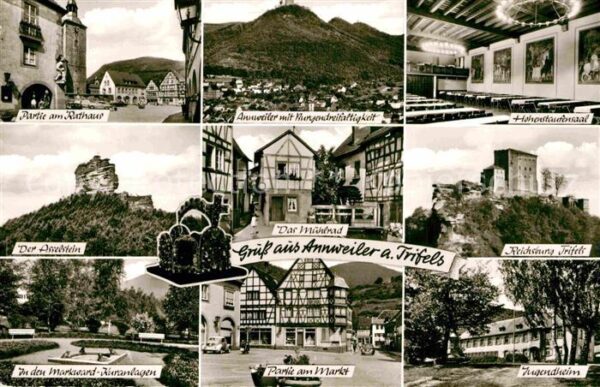 Annweiler Trifels Rathaus Asselstein Kuranlagen Markt Hoc