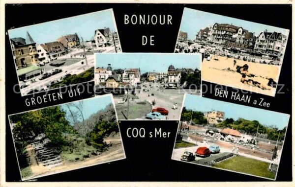 Coq sur Mer Marktplatz Treppe Promenade Strand