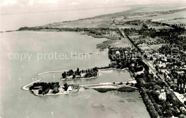 Balaton Plattensee Fliegeraufnahme