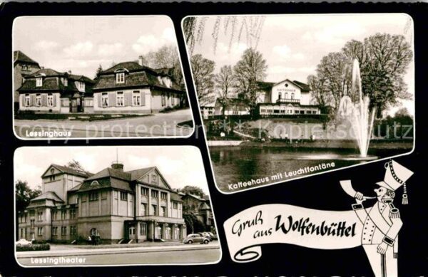 Wolfenbuettel Lessinghaus Lessingtheater Kaffeehaus L