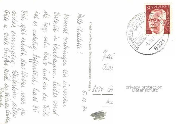 Siegsdorf Oberbayern Panorama Kirche Freibad – Bild 2
