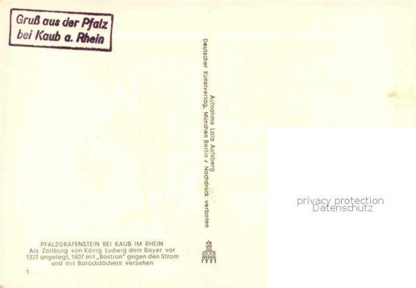 Kaub Pfalzgrafenstein – Bild 2