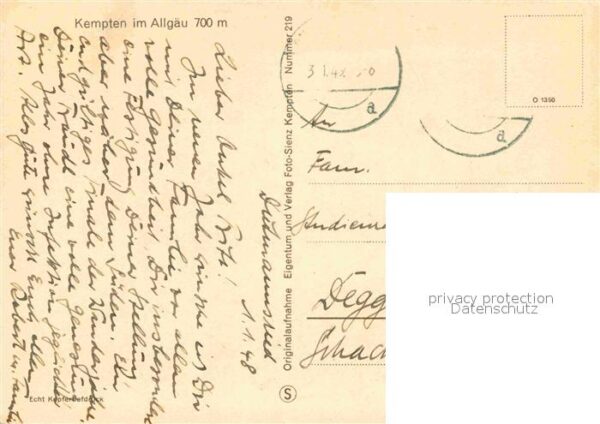 Kempten Allgaeu Teilansicht – Bild 2