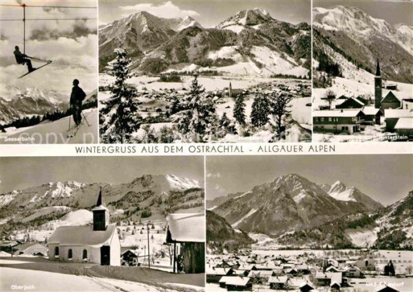 Ostrachtal Hinterstein Sesselbahn Oberjoch Bad Obe