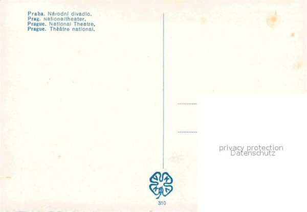 Praha Prahy Prague National Theater – Bild 2