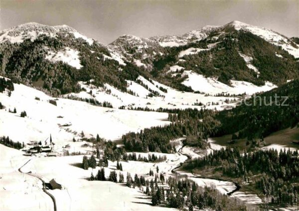 Balderschwang Fliegeraufnahme Dreifahnenköpfe