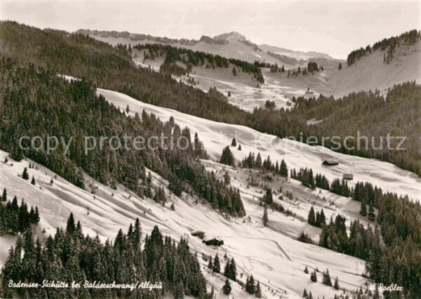 Balderschwang Fliegeraufnahme Bodenseehütte