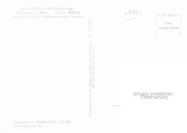 Balderschwang Fliegeraufnahme Bodenseehütte – Bild 2